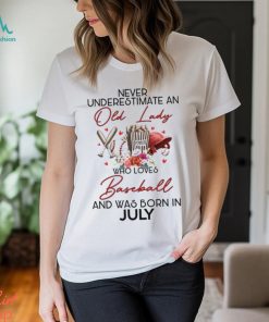Baseball old lady July Shirt