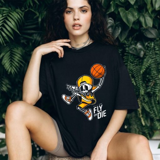Basketball – Basketbone Fly Or Die Funny Gift Essential Tee T Shirt