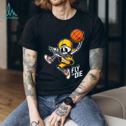 Basketball – Basketbone Fly Or Die Funny Gift Essential Tee T Shirt