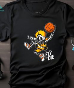 Basketball – Basketbone Fly Or Die Funny Gift Essential Tee T Shirt