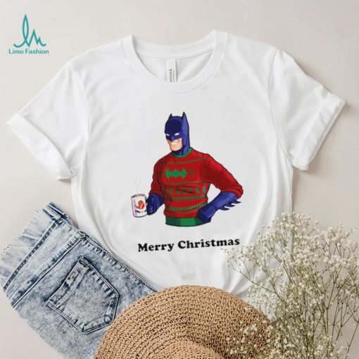 Batman Movie Characters Christmas T Shirt, Santa Batman Christmas T Shirt, Batman Fans Shirt