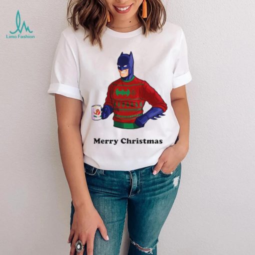 Batman Movie Characters Christmas T Shirt, Santa Batman Christmas T Shirt, Batman Fans Shirt