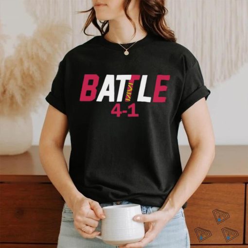 Battle Atlanta Braves 4 1 Phillies shirt