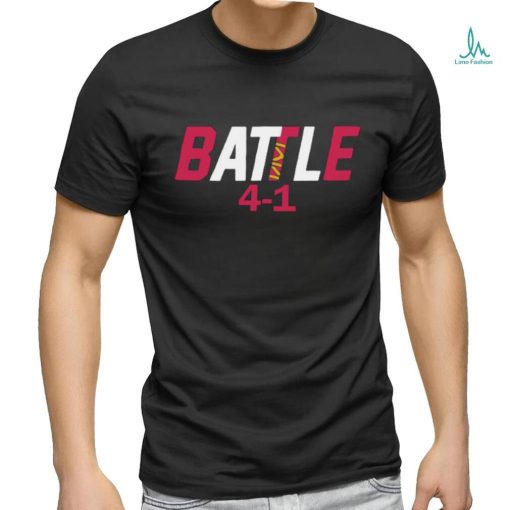 Battle Atlanta Braves 4 1 Phillies shirt