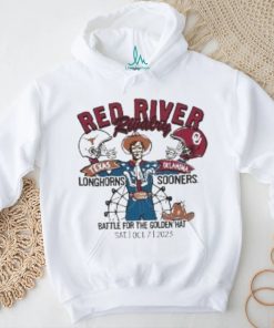 Battle For The Golden Hat Oct 7 Texas Longhorns Vs Oklahoma Sooners T Shirt