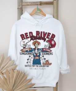 Battle For The Golden Hat Oct 7 Texas Longhorns Vs Oklahoma Sooners T Shirt