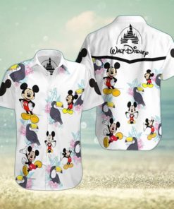 Beach Aloha Mickey Mouse Hawaiian Shirt Practical Beach Gift