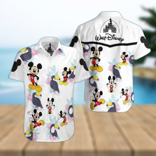 Beach Aloha Mickey Mouse Hawaiian Shirt Practical Beach Gift