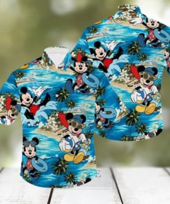 Beach Aloha Mickey Mouse Hawaiian Shirt Summer Gift For Friend