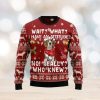 Funny Jesus Has Your Back Ugly Christmas Sweater Gift For Men And Women