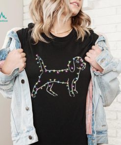 Beagle Christmas Light Funny Beagle Lover Christmas Shirt