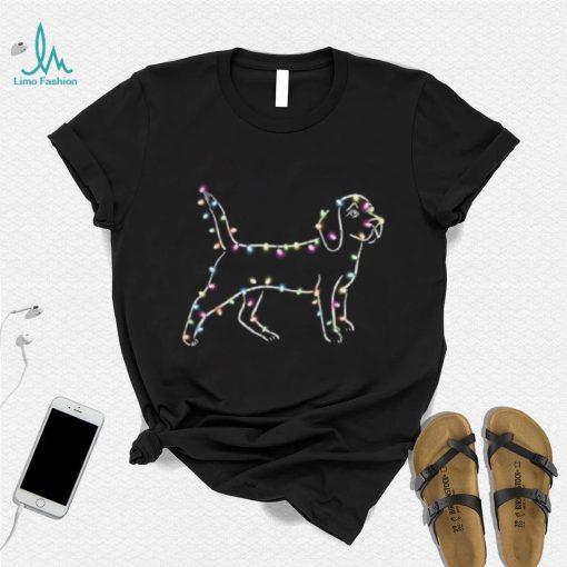 Beagle Christmas Light Funny Beagle Lover Christmas Shirt