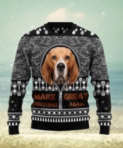 Beagle Make Great Again Ugly Christmas Sweater 3D Gift Christmas Funny