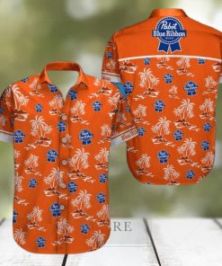 Beer Pabst Blue Ribbon Hawaiian Shirt Aloha Shirt Gift For Beach Trip