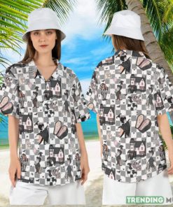 Beetlejuice Lydia Deetz Halloween Hawaiian Shirt Never Trust the Living Hawaii Shirt Couple Aloha Shirt