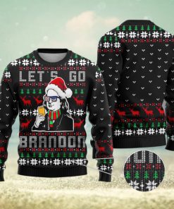 Benjamin Let’s Go Brandon Ugly Xmas Sweater FJB 3D Christmas Sweater