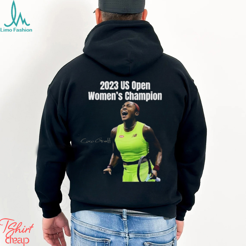 Best coco Gauff 2023 US Open Women’s Championship shirt Best coco Gauff 2023 US Open Women’s Championship shirt