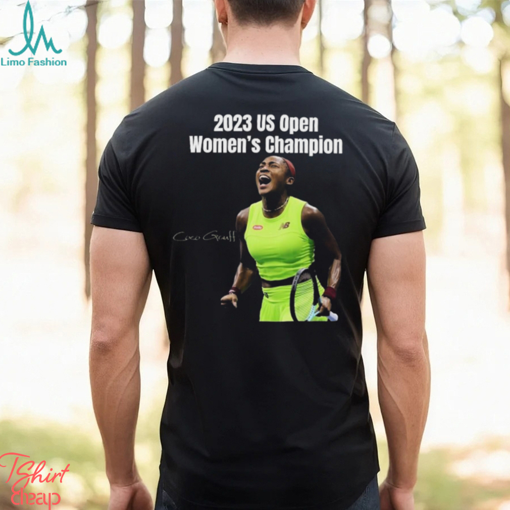 Best coco Gauff 2023 US Open Women’s Championship shirt Best coco Gauff 2023 US Open Women’s Championship shirt