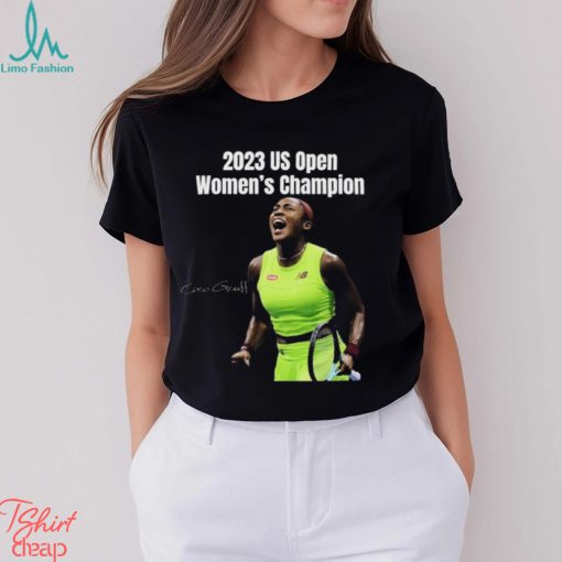 Best coco Gauff 2023 US Open Women’s Championship shirt