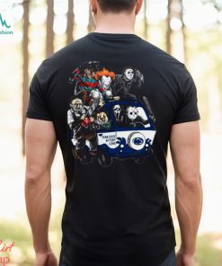 Best penn State Nittany Lions Horror Movies Characters Bus Halloween 2023 Shirt