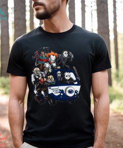 Best penn State Nittany Lions Horror Movies Characters Bus Halloween 2023 Shirt