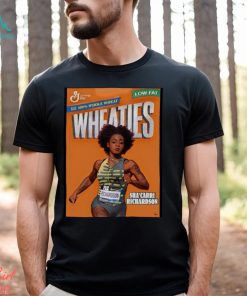 Best sha’carri Richardson Belongs On The Wheaties Box Shirt