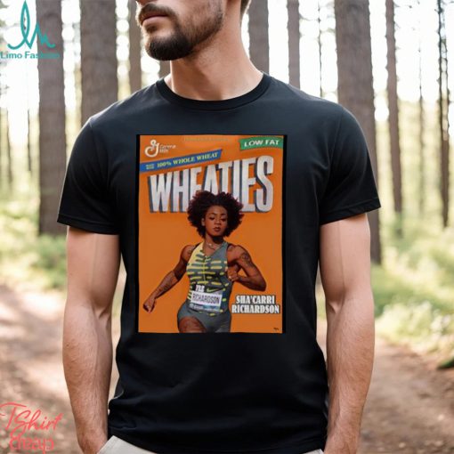 Best sha’carri Richardson Belongs On The Wheaties Box Shirt