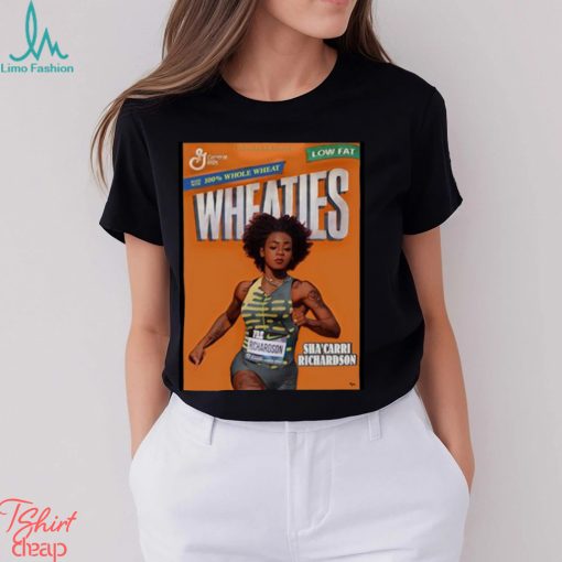 Best sha’carri Richardson Belongs On The Wheaties Box Shirt