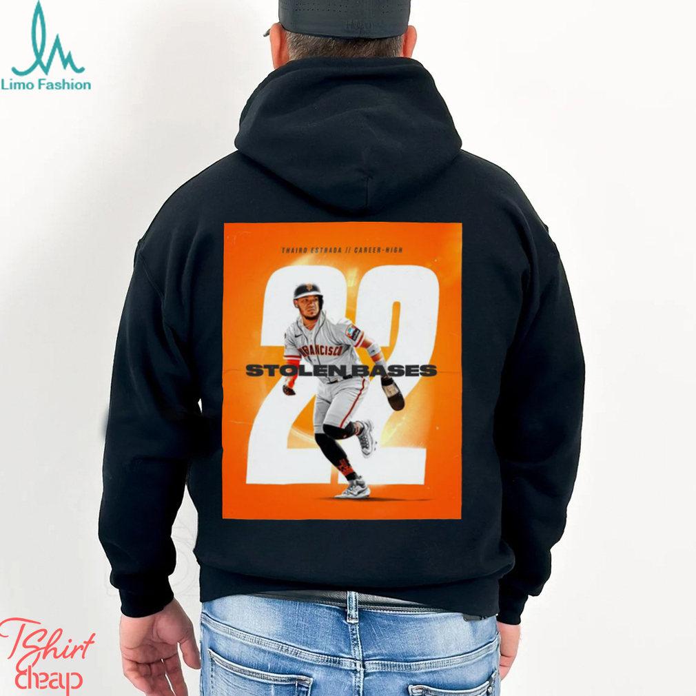 Best thairo Estrada Career high 22 Stolen Bases shirt Best thairo Estrada Career high 22 Stolen Bases shirt