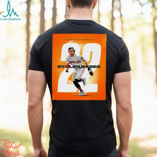 Best thairo Estrada Career high 22 Stolen Bases shirt