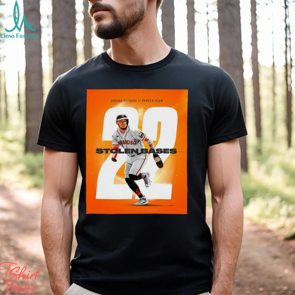 Best thairo Estrada Career high 22 Stolen Bases shirt Best thairo Estrada Career high 22 Stolen Bases shirt