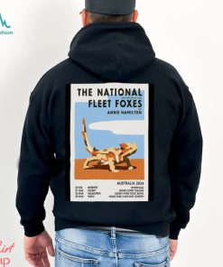 Best the national australia 2024 tour poster shirt