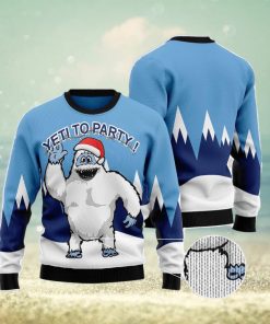 Bigfoot Party Ugly Christmas Sweater AOP All Over Printed Sweater