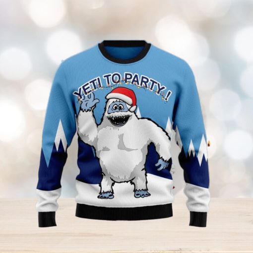 Bigfoot Party Ugly Christmas Sweater Best Gift For Men And Women