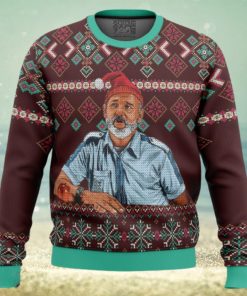 Bill Murray Ugly Christmas Sweater 3D Gift Christmas Funny