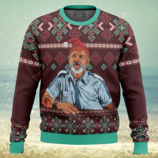 Bill Murray Ugly Christmas Sweater 3D Gift Christmas Funny