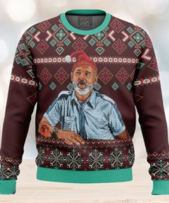 Bill Murray Ugly Christmas Sweater 3D Gift Christmas Funny