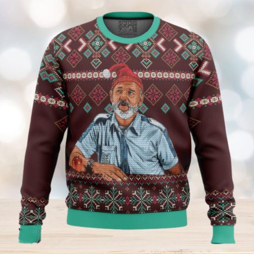 Bill Murray Ugly Christmas Sweater 3D Gift Christmas Funny