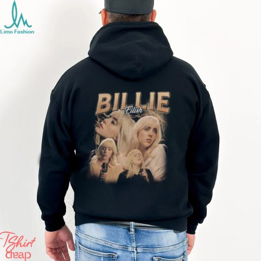 Billie Eilish Happier Than Ever The World Tour Shirt Billie Eilish Black Big T Shirt