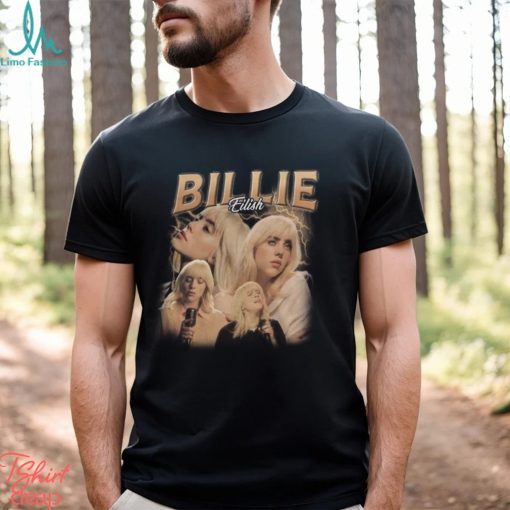 Billie Eilish Happier Than Ever The World Tour Shirt Billie Eilish Black Big T Shirt