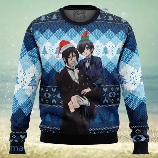 Black Butler Ugly Christmas Sweater 3D Gift Christmas Funny