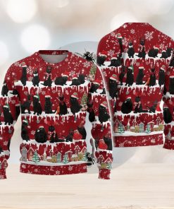 Black Cat Funny Ugly Christmas Sweater Men And Women Christmas Gift Sweater