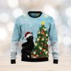 Dachshund Through The Snow Dabbing Ugly Christmas Sweater