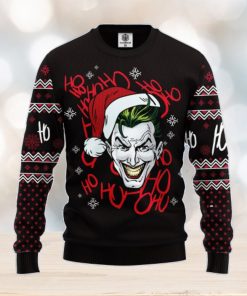 Black Joker Ugly Christmas Sweater Amazing Gift Men And Women Christmas Gift