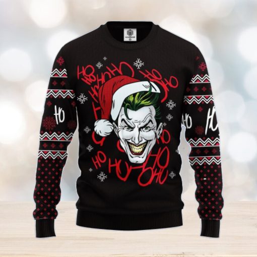 Black Joker Ugly Christmas Sweater Amazing Gift Men And Women Christmas Gift