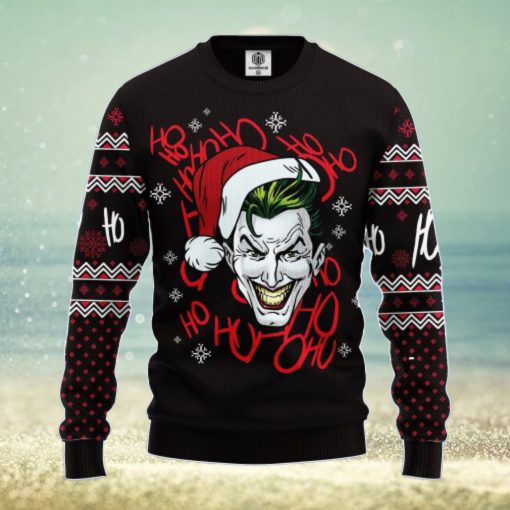 Black Joker Ugly Christmas Sweater Amazing Gift Men And Women Christmas Gift