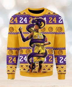 Black Mamba 24 Ugly Christmas Sweater Xmas Gift Men And Women Christmas Sweater