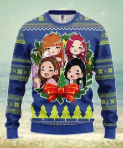 Blackpink New Chibi 1 Ugly Christmas Sweater Amazing Gift Men And Women Christmas Gift