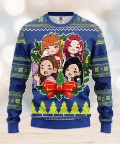 Blackpink New Chibi 1 Ugly Christmas Sweater Amazing Gift Men And Women Christmas Gift