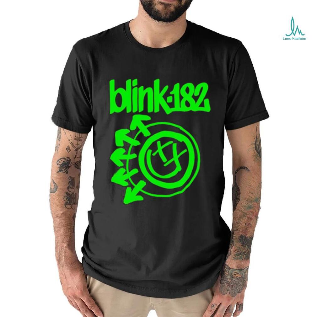 Blink 182 One More Time Green Logo Cassette Shirt Blink 182 One More Time Green Logo Cassette Shirt